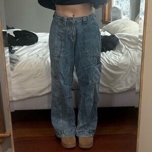 Wild Fable high rise cargo jeans